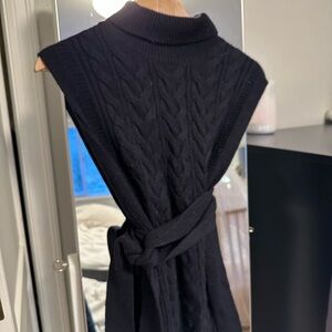 Cos tabard (open sweater vest) navy